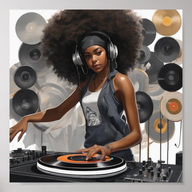 MixDJ GIRL Poster (Vorne)