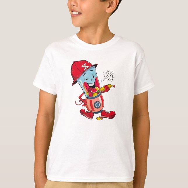Mixe es wie ein Boss! T-Shirt (Vorderseite)
