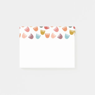 Mixed Boho Blume Post-it Klebezettel