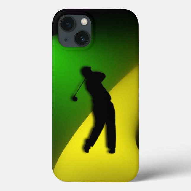 Mixed Colors Male Golf iPad Air Hüllen (Rückseite)