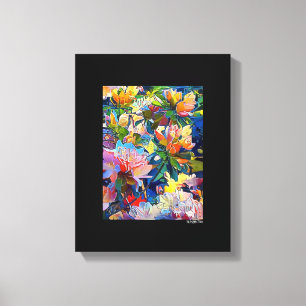 Mixed Digital Media Black Wrapped Canvas Art Leinwanddruck