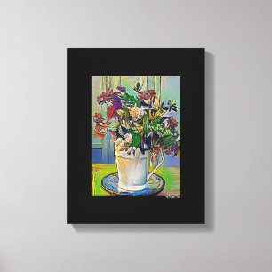 Mixed Digital Media Black Wrapped Canvas Art Leinwanddruck