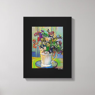 Mixed Digital Media Black Wrapped Canvas Art Leinwanddruck