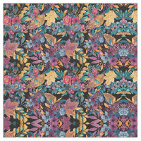Mixed Fall Floral Blätter Berry Watercolor Muster