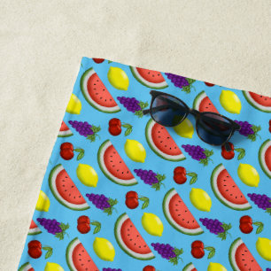 Mixed Fruchtsafthandtuch Strandtuch