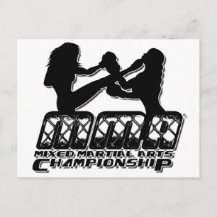 Mixed Martial Arts 07 Postkarte