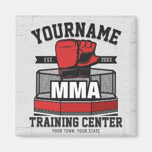 Mixed Martial Arts ADD NAME MIXED MARTIAL ARTS Fig Magnet