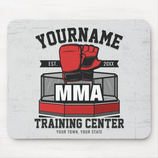Mixed Martial Arts ADD NAME MIXED MARTIAL ARTS Fig Mousepad (Vorne)