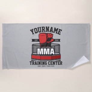 Mixed Martial Arts ADD NAME MIXED MARTIAL ARTS Fig Strandtuch