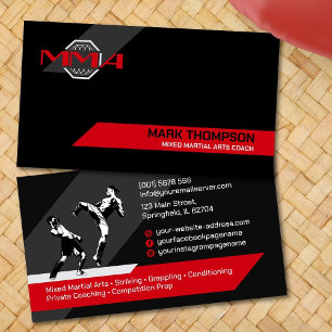 MIXED MARTIAL ARTS - Ausbildung von Kampfkünsten Visitenkarte