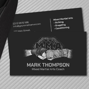 MIXED MARTIAL ARTS - Ausbildung von Kampfkünsten Visitenkarte