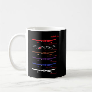 MIXED MARTIAL ARTS BJJ Apparel Belt Levels Classic Kaffeetasse
