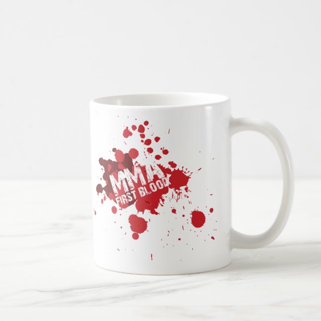 MIXED MARTIAL ARTS erstes Blut Tasse (Rechts)