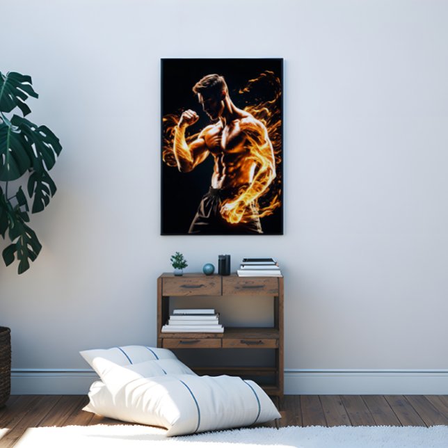 Mixed Martial Arts Fighter Poster (Von Creator hochgeladen)