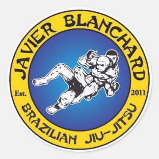Mixed Martial Arts jiu jitsu bjj Runder Aufkleber