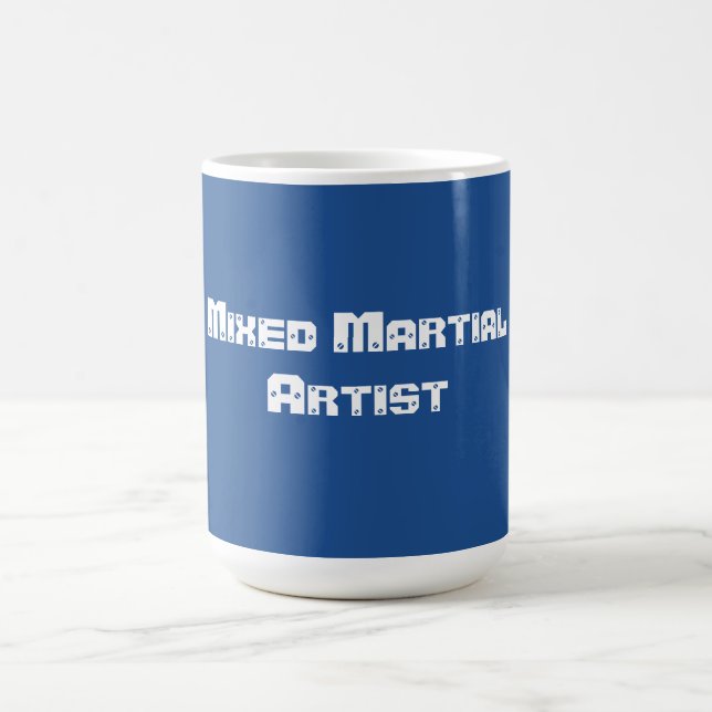Mixed Martial Arts Kämpfer Kaffeetasse (Mittel)