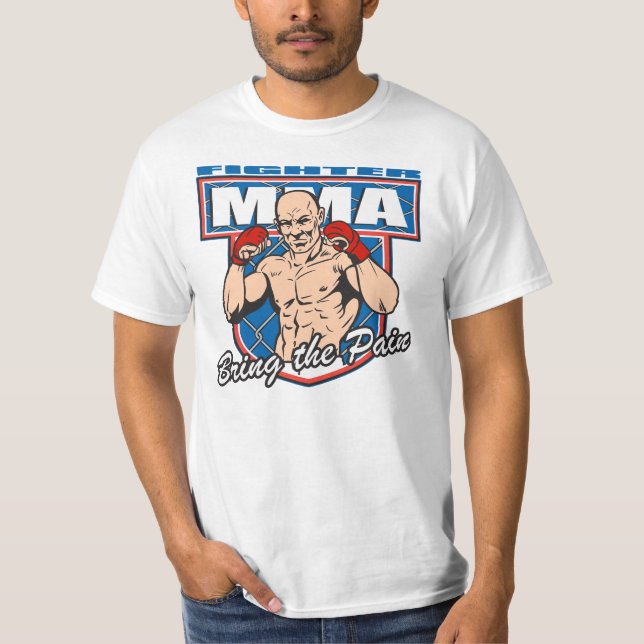 MIXED MARTIAL ARTS Kämpfer T-Shirt (Vorderseite)