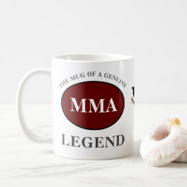 MIXED MARTIAL ARTS Legende Monogramm Geburtstag hi Kaffeetasse