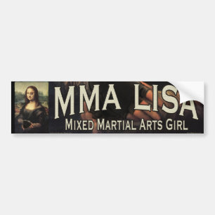 MIXED MARTIAL ARTS Lisa Autoaufkleber