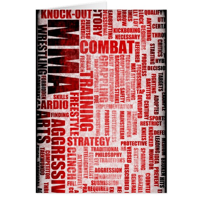 MIXED MARTIAL ARTS Mischkriegskünste (Vorne)