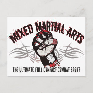 Mixed Martial Arts MIXED MARTIAL ARTS Postkarte
