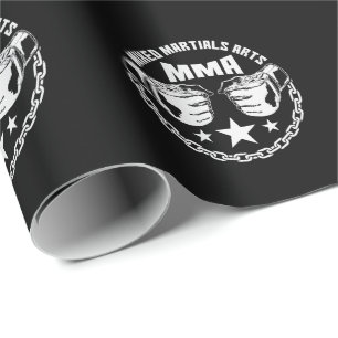 Mixed Martial Arts MMA Geschenkpapier
