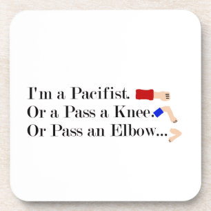 MIXED MARTIAL ARTS Pacifist Spaß Design Getränkeuntersetzer