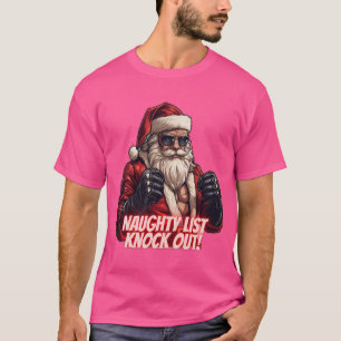 Mixed Martial Arts Santa T-Shirt