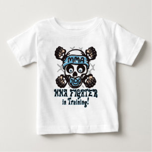 MIXED MARTIAL ARTS Schädel und Binky Baby T-shirt