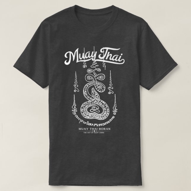 MIXED MARTIAL ARTS Tattoo Snake T-Shirt (Design vorne)