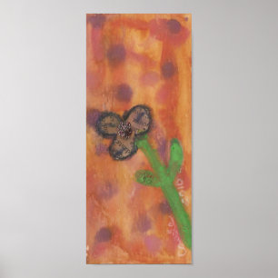 Mixed Media-Blume Poster