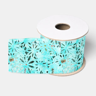 Mixed Media Daisy Art Ripsband