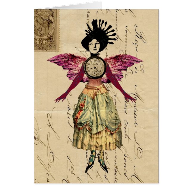 Mixed Media Doll Digital Art (Vorne)