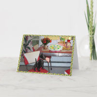 Mixed Media Scottish Terrier Vielen Dank für Ihre