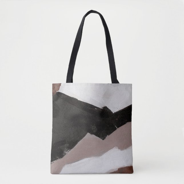 Mixed mediale Malerei, minimalistisch abstraktes D (Vorderseite)