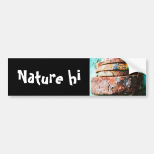 Mixed Metal Race to Cake Autoaufkleber