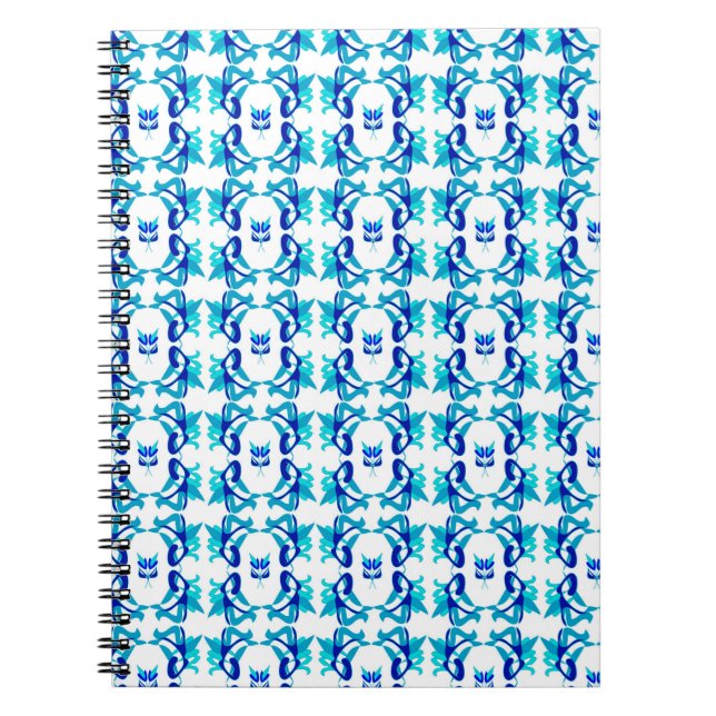 Mixed-Muster Original-Design und digitales zeichn. Notizblock (Vorderseite)