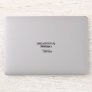 Mixed Sessing Clear Vinyl Sticker