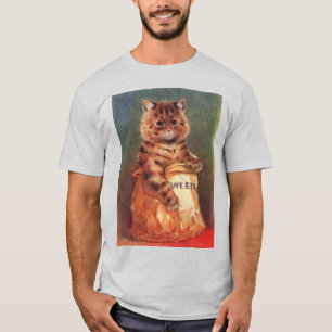 Mixed Süßigkeiten Cat von Louis Wain T-Shirt