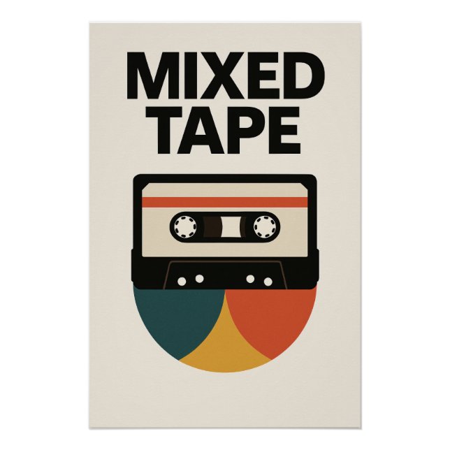 MIXED TAPE - Die visuelle Würdigung Ihrer Kompilat Poster (Vorderseite)