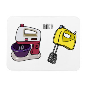 Mixer-Cartoon-Abbildung Magnet
