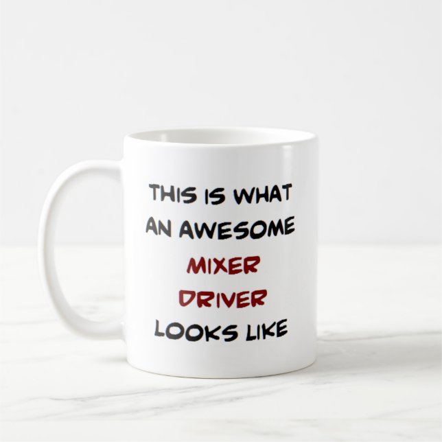 Mixertreiber, phantastisch kaffeetasse (Links)
