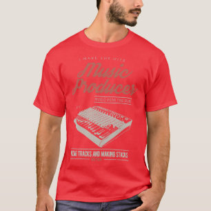 Mixing-Board für Musikproduzenten T-Shirt