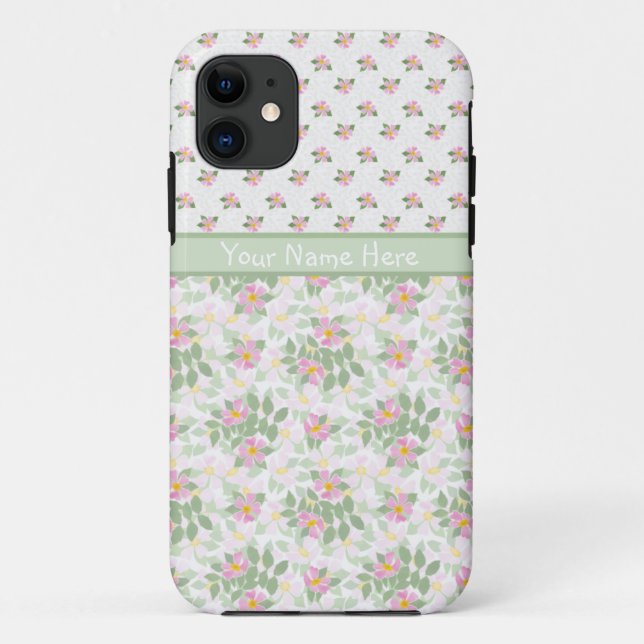 Mix'n'match Dog Rose Florals: iPhone 5/5 Case-Mate Hülle (Rückseite)