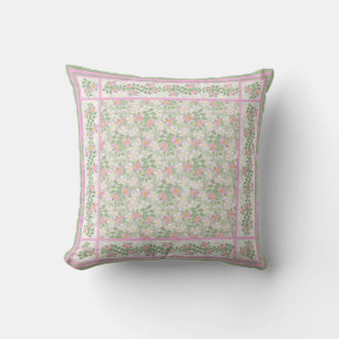 Mix'n'Match Hundsrosen-Muster Kissen