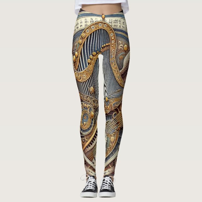 Mixolydian 1 Leggings (Vorderseite)