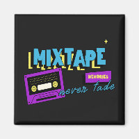 Mixtape-Erinnerungen Retro-Kassette Nostalgie