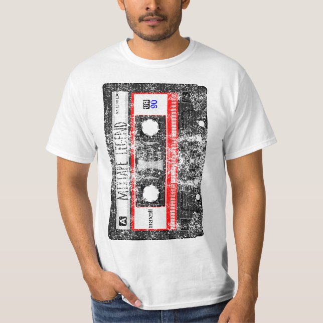 Mixtape Legend Cassette - Hip Hop DJ  T-Shirt (Vorderseite)