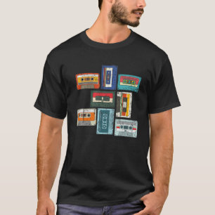 Mixtape Retro 80S Cassettes 80er Music C T-Shirt