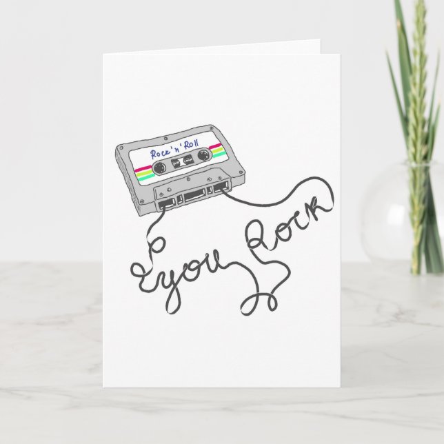 Mixtape - Sie Felsen Karte (Vorderseite)